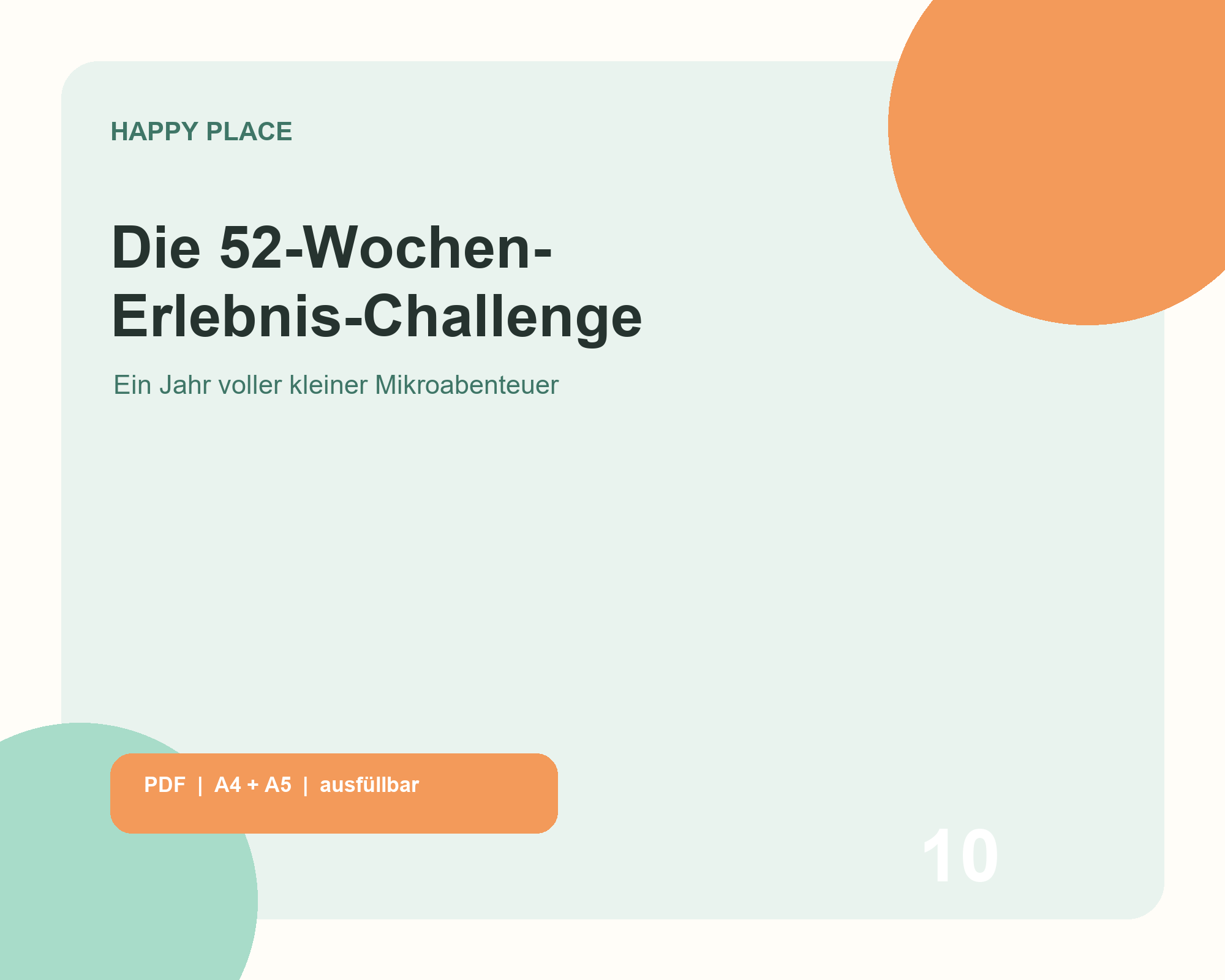52-Wochen-Erlebnis-Challenge